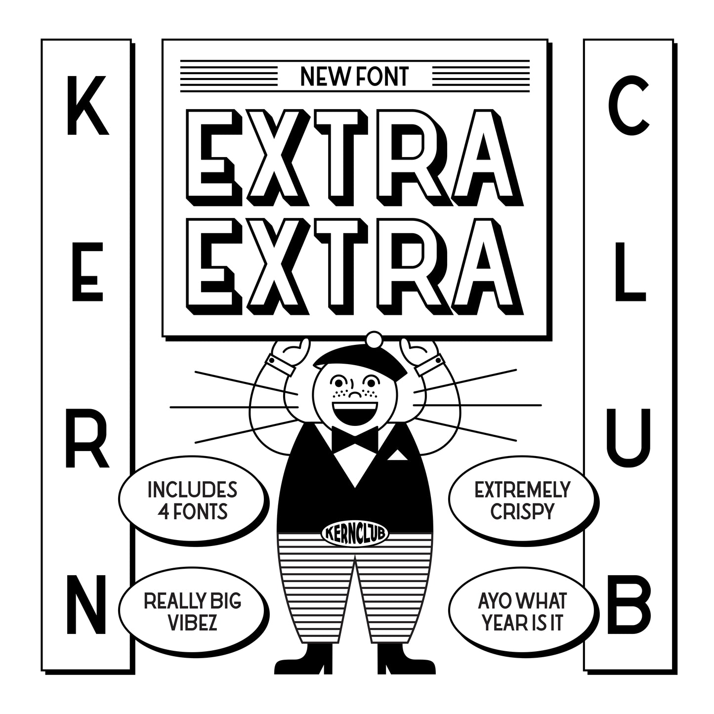 Extra Extra Font