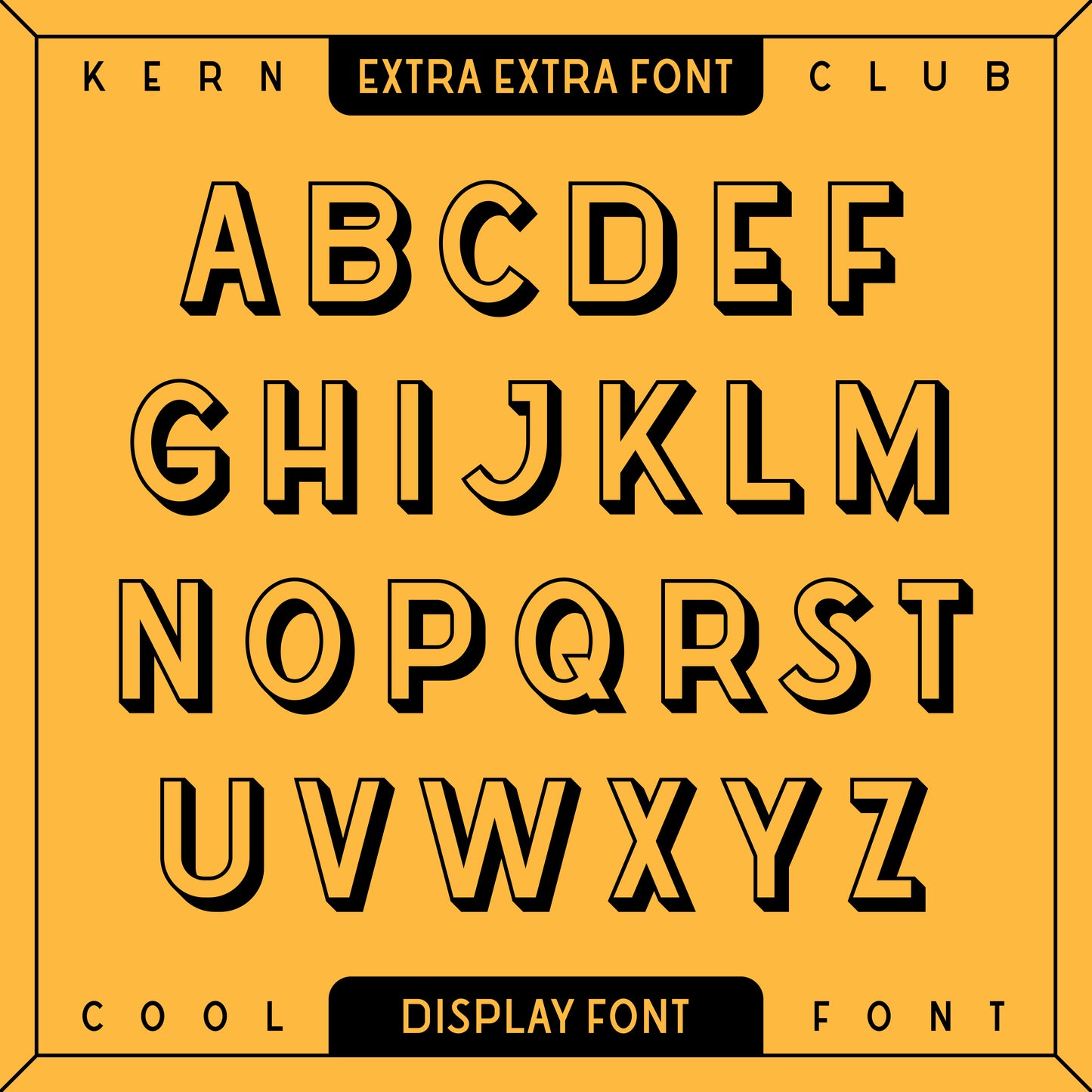 Extra Extra Font