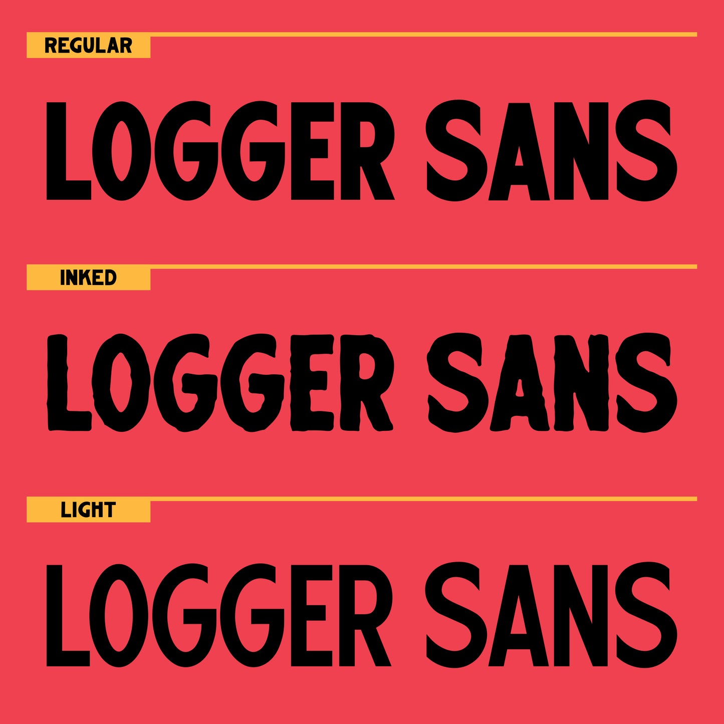 Logger Sans Font