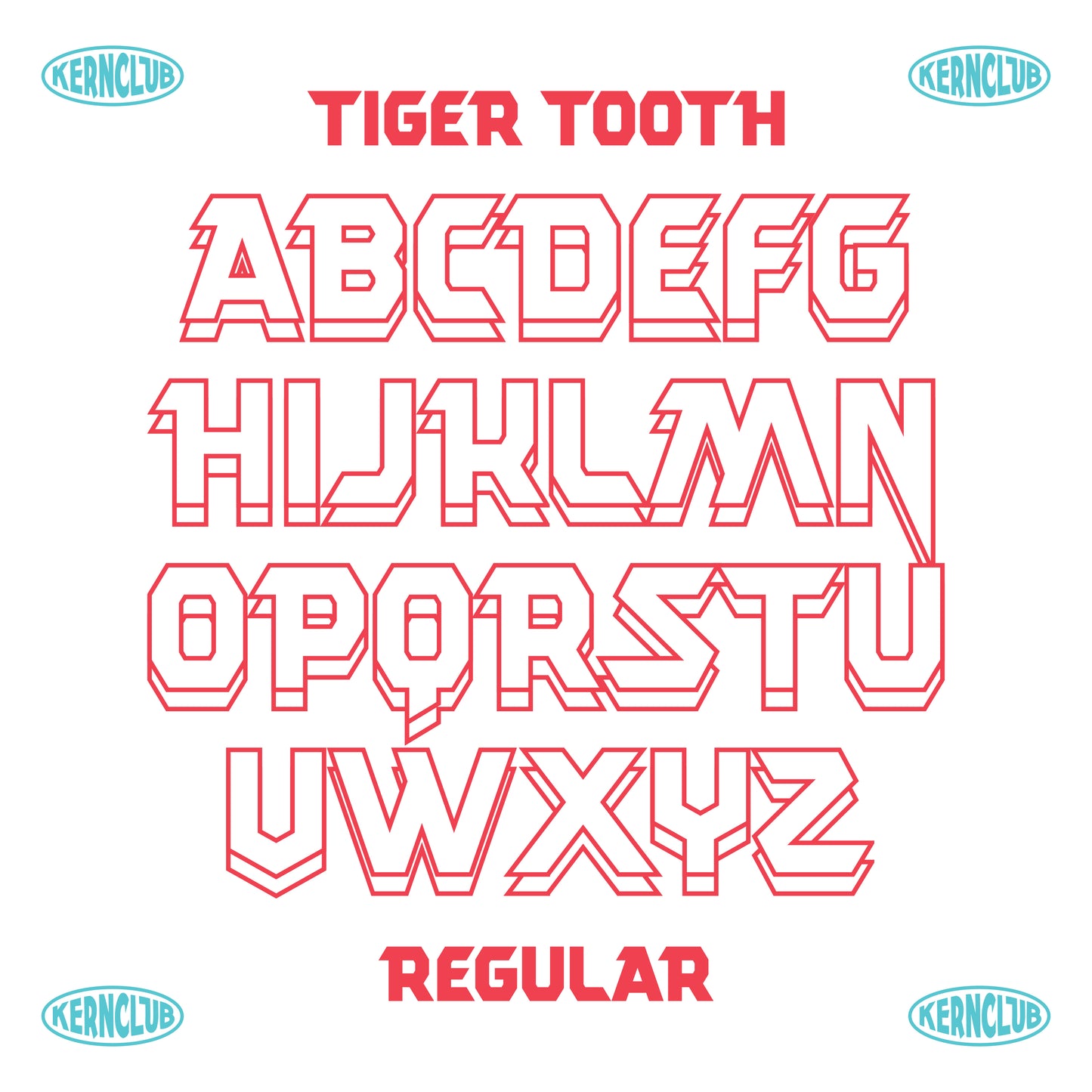 Tiger Tooth Font