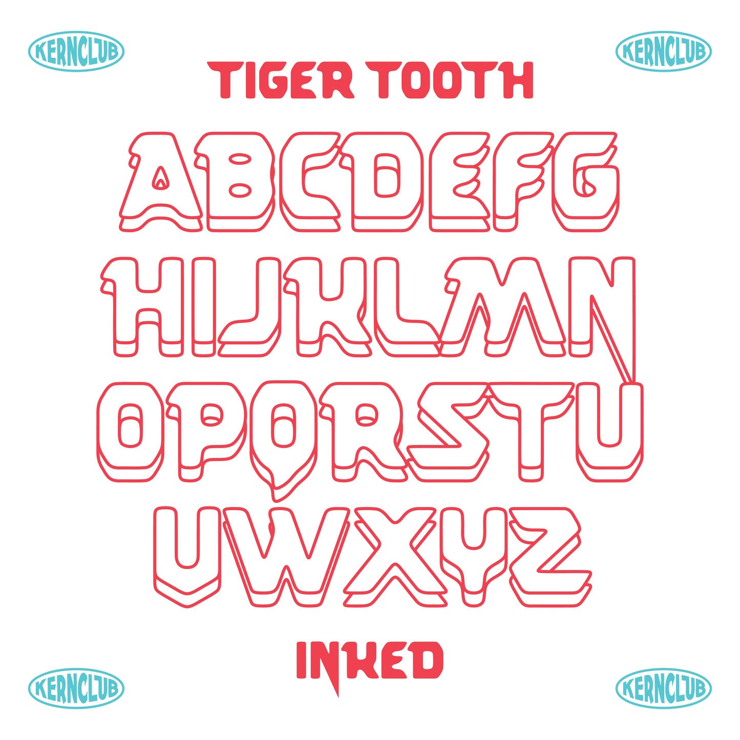 Tiger Tooth Font