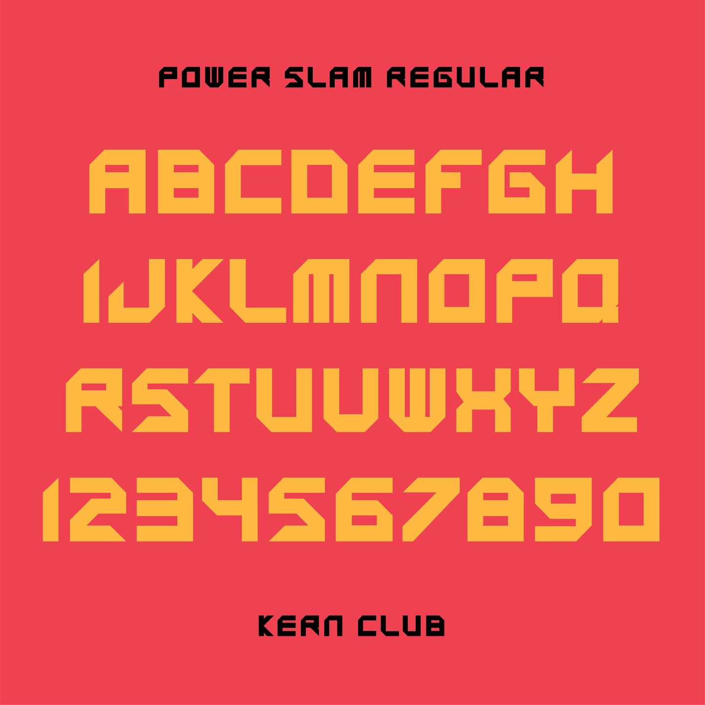 Power Slam Font