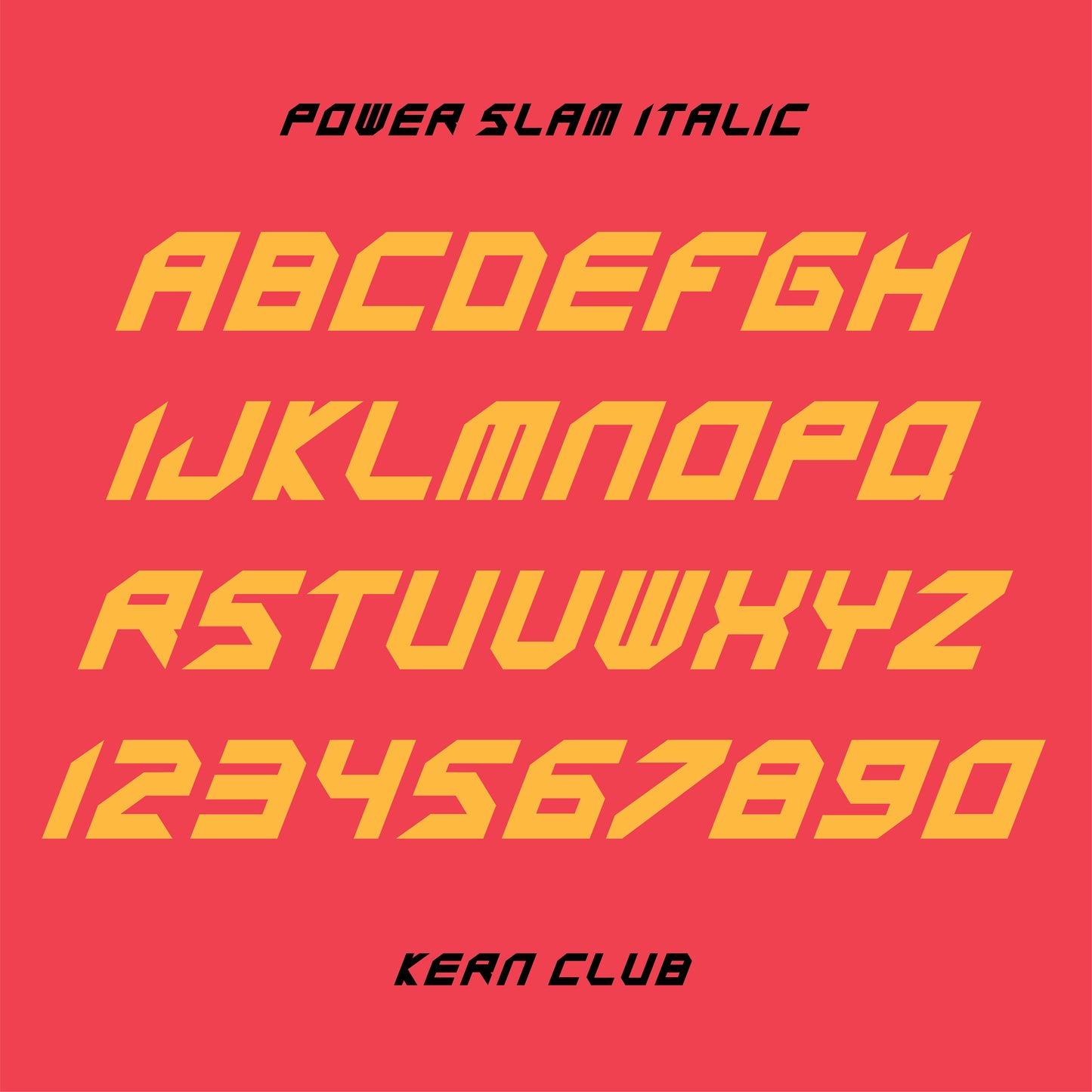 Power Slam Font