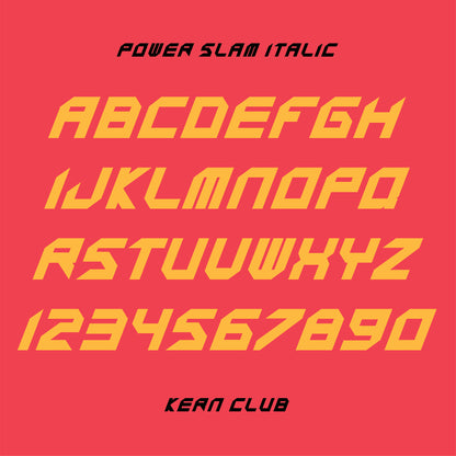 Power Slam Font