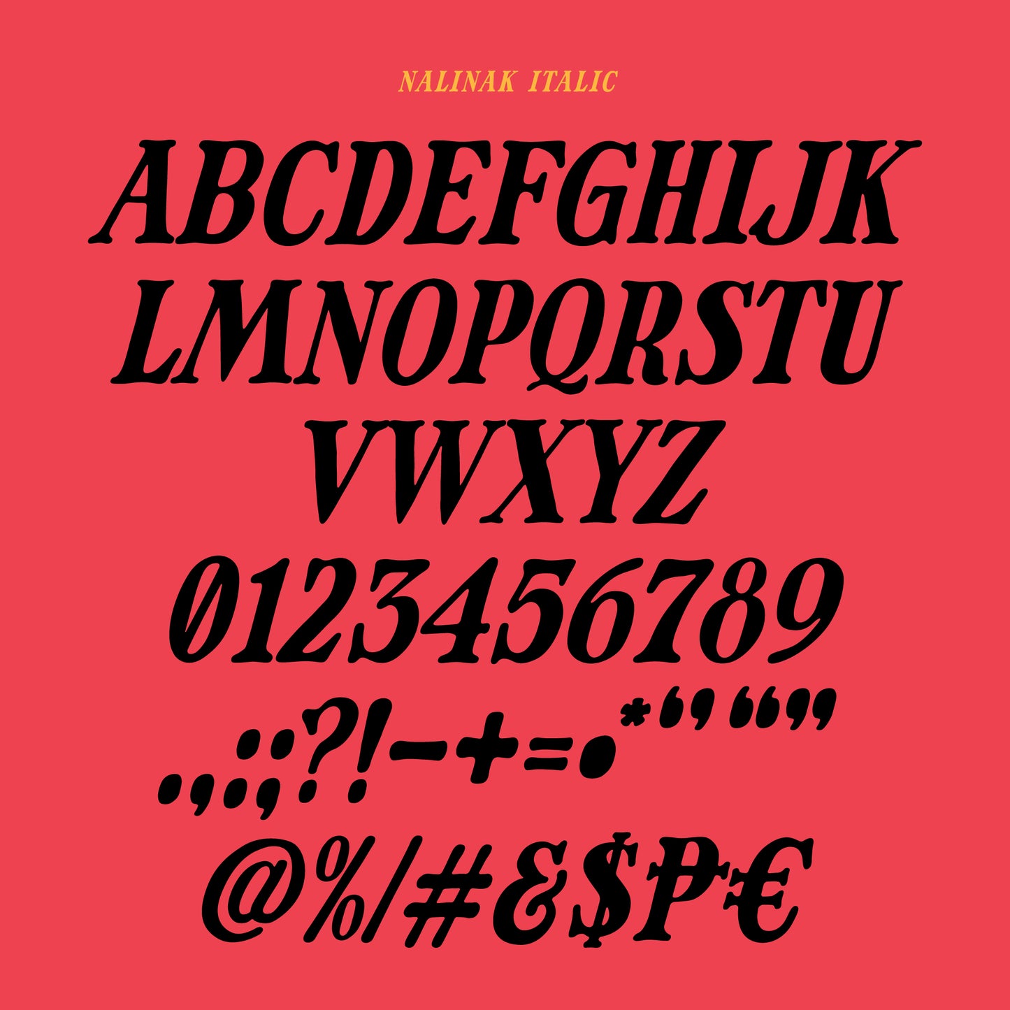 Nalinak Font