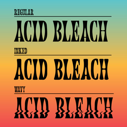 Acid Bleach Font