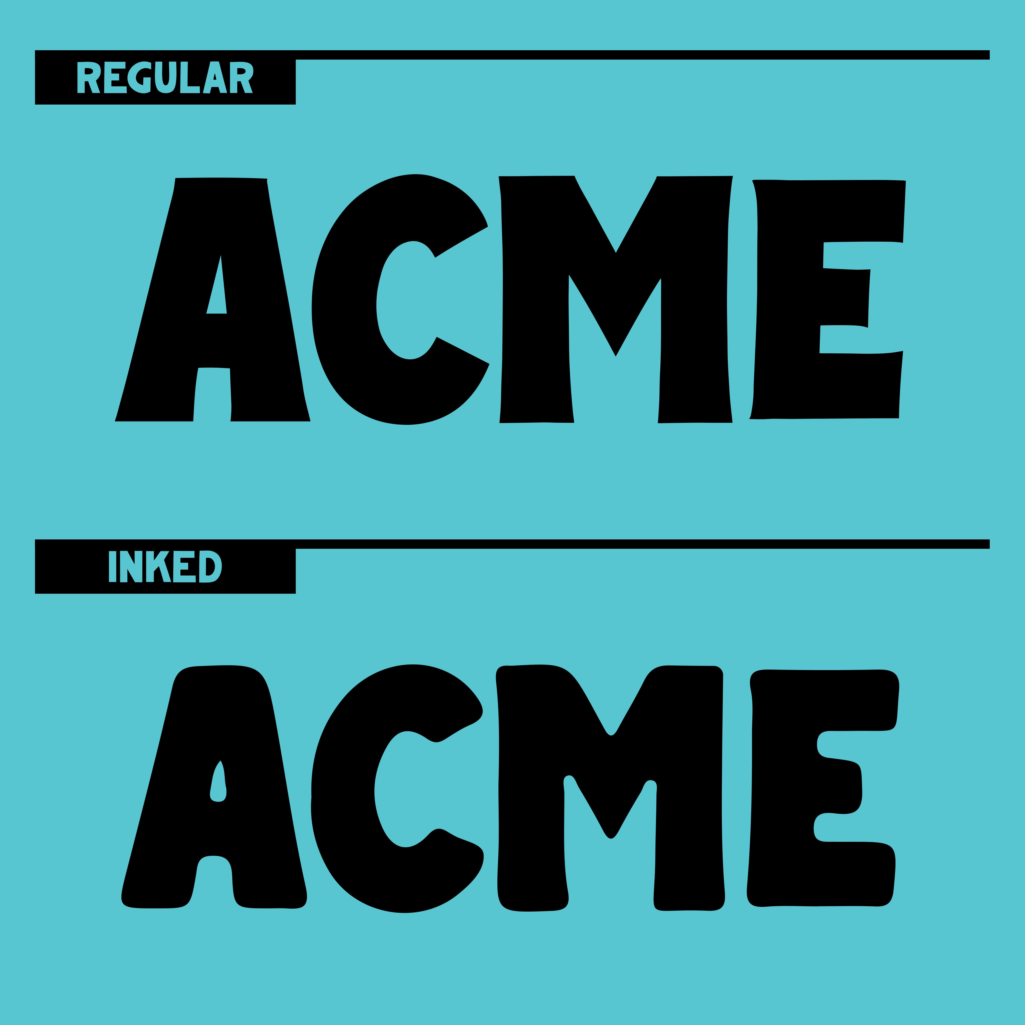 Acme Lettering Acme Hand Font – Kern Club