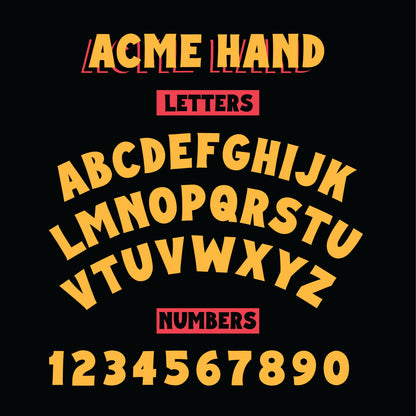 Acme Hand Font