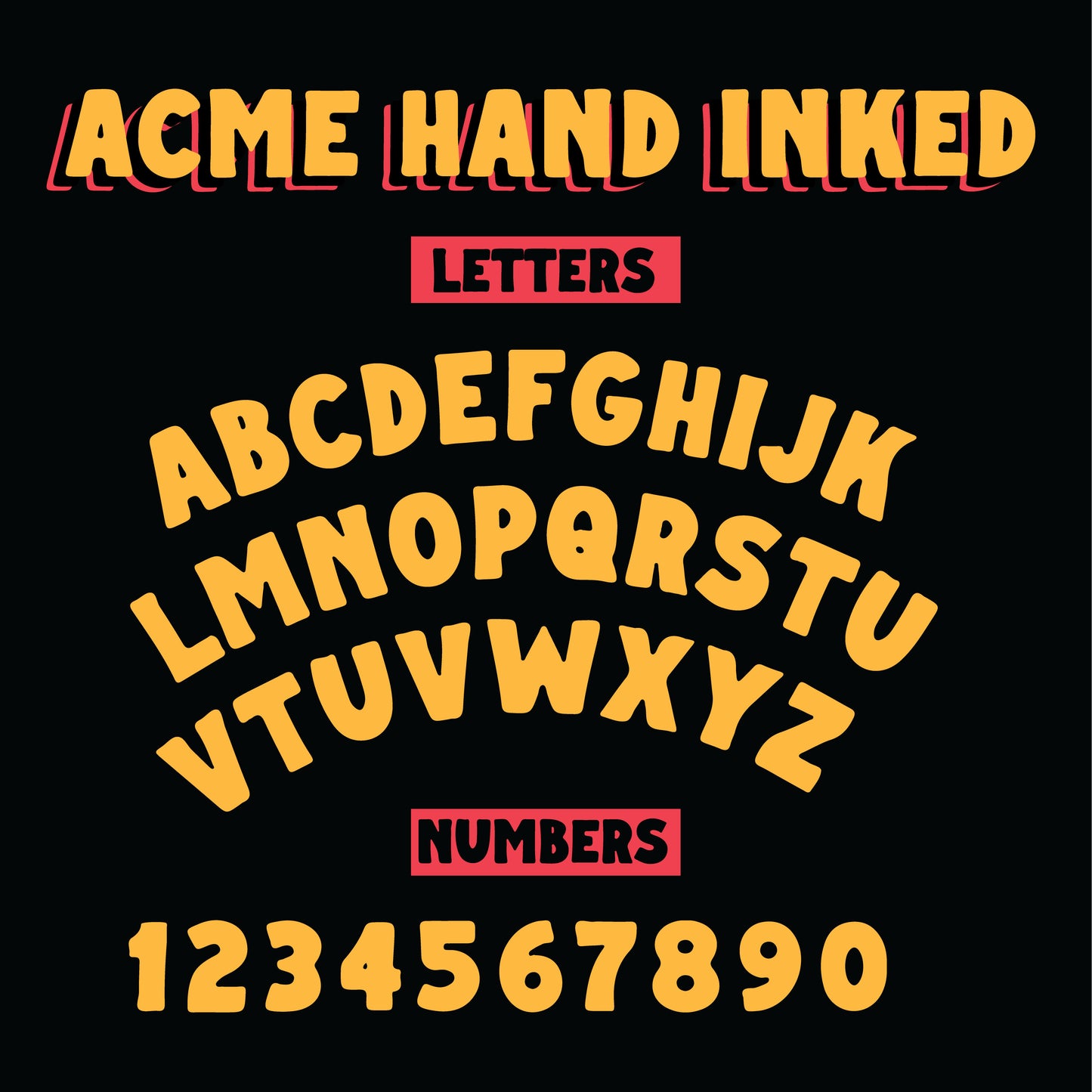 Acme Hand Font