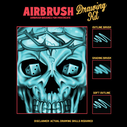 Airbrush Procreate Kit