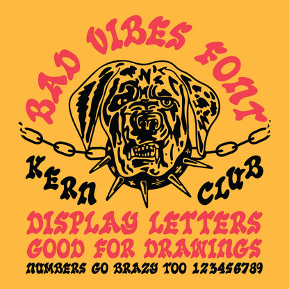 Bad Vibes Font