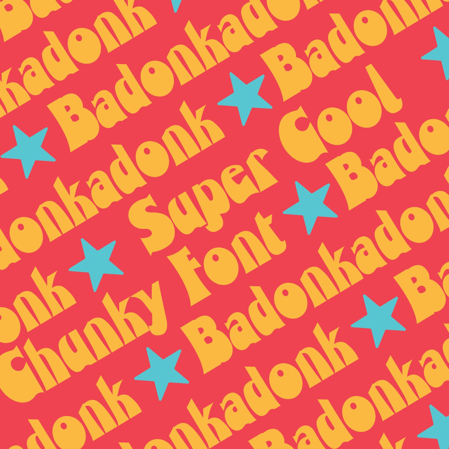 Badonkadonk Font