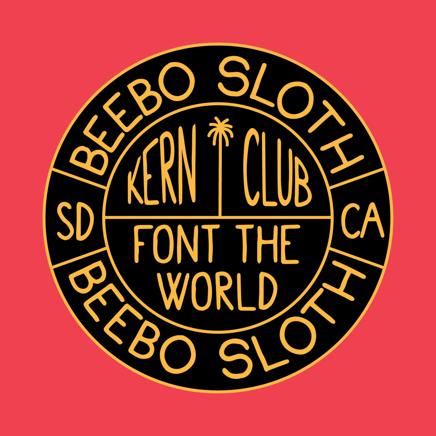 Beebosloth Hand Font