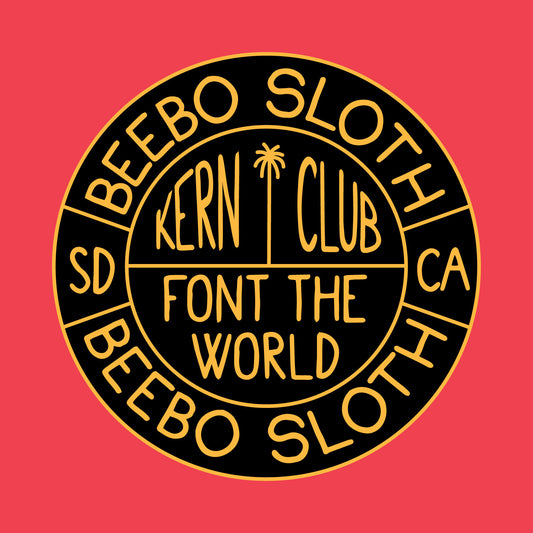 Beebosloth Hand Font