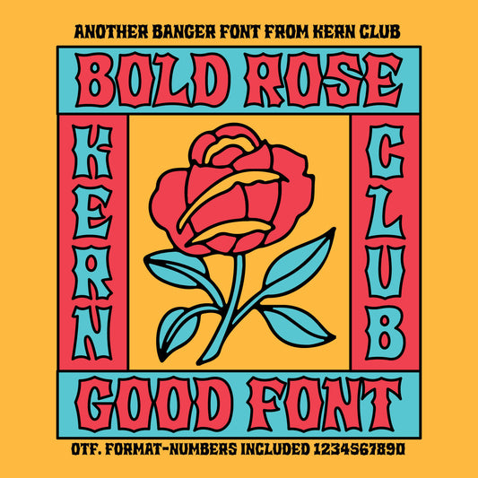 Bold Rose Font