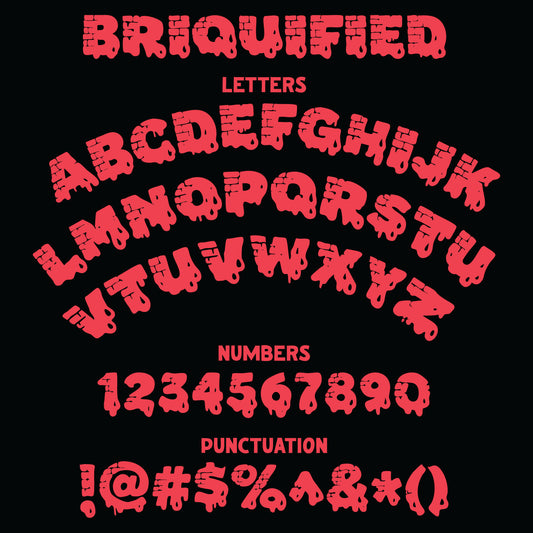 Briquified Font