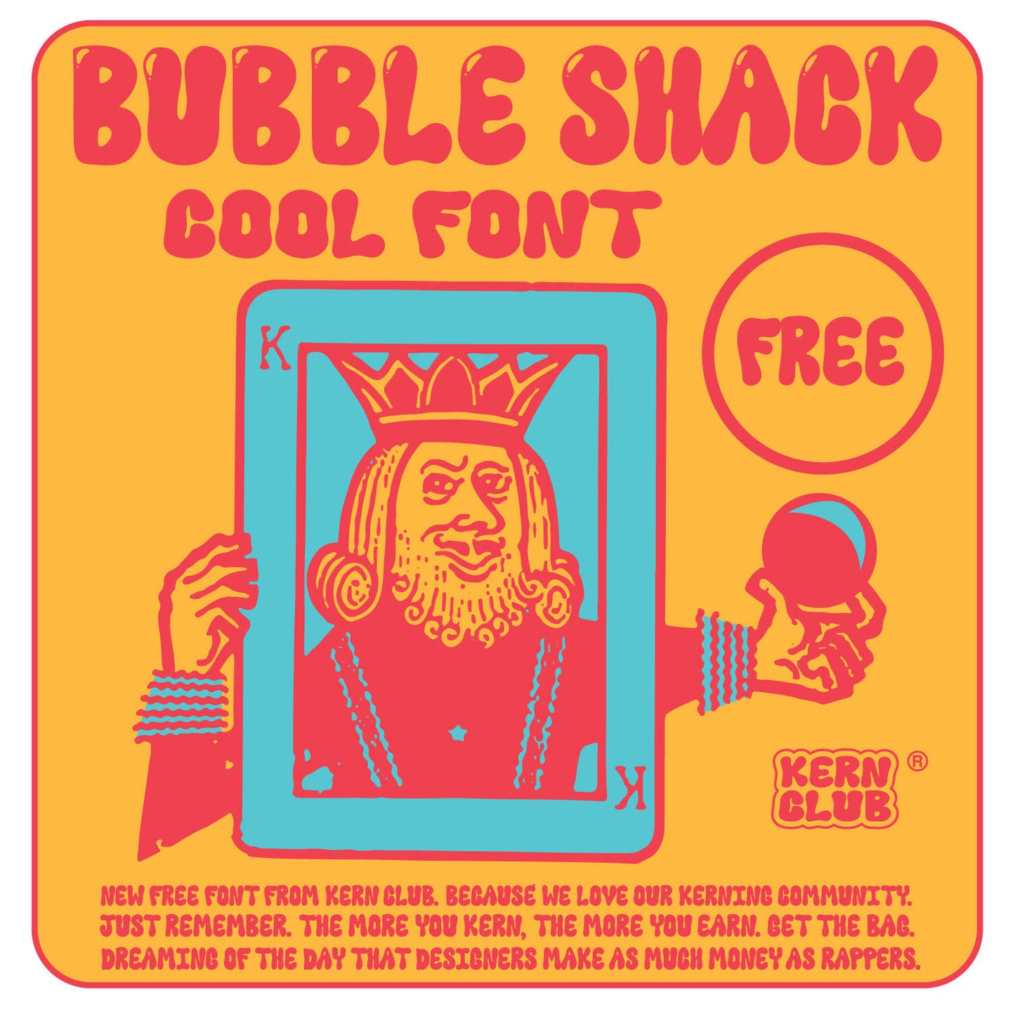 Bubble Shack Font