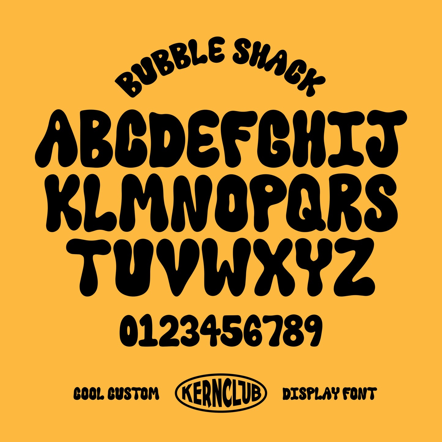 Bubble Shack Font