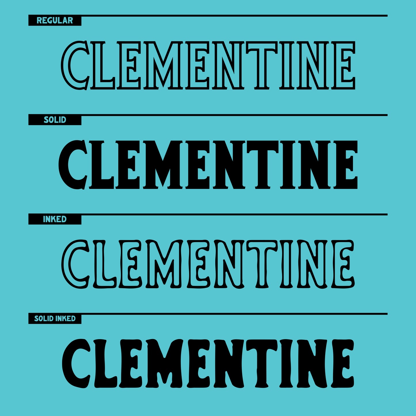 Clementine Font