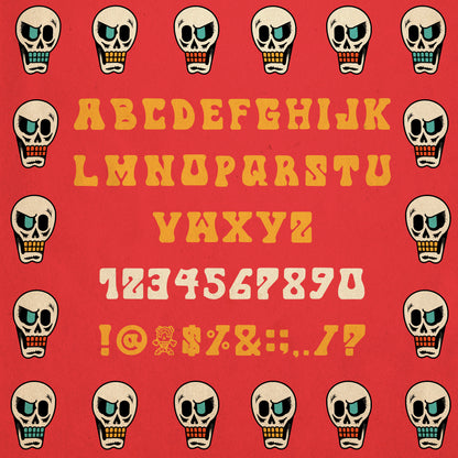 Closed Casket Font