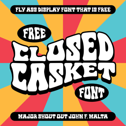 Closed Casket Font