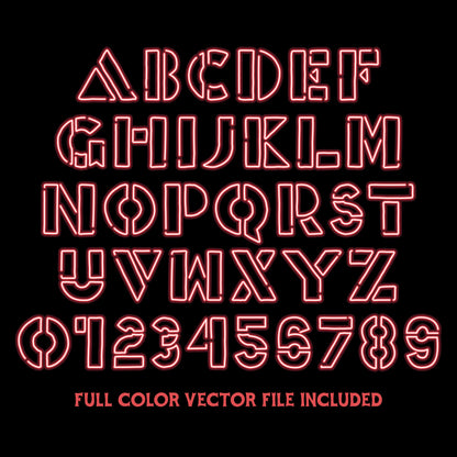 Club Neon Font