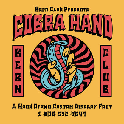 Cobra Hand Font