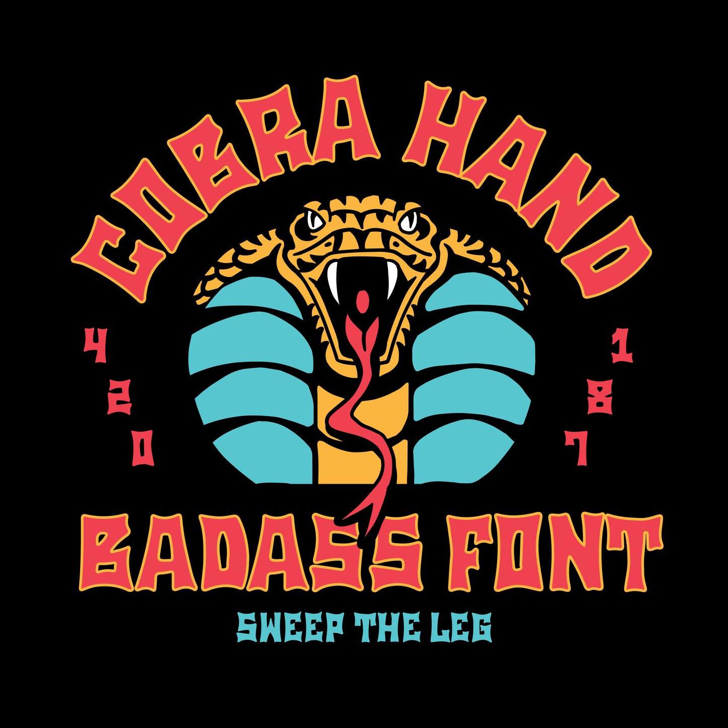 Cobra Hand Font