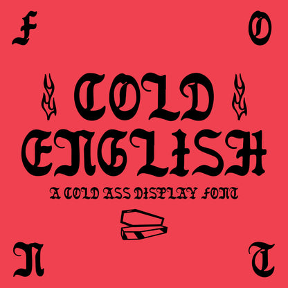 Cold English Font