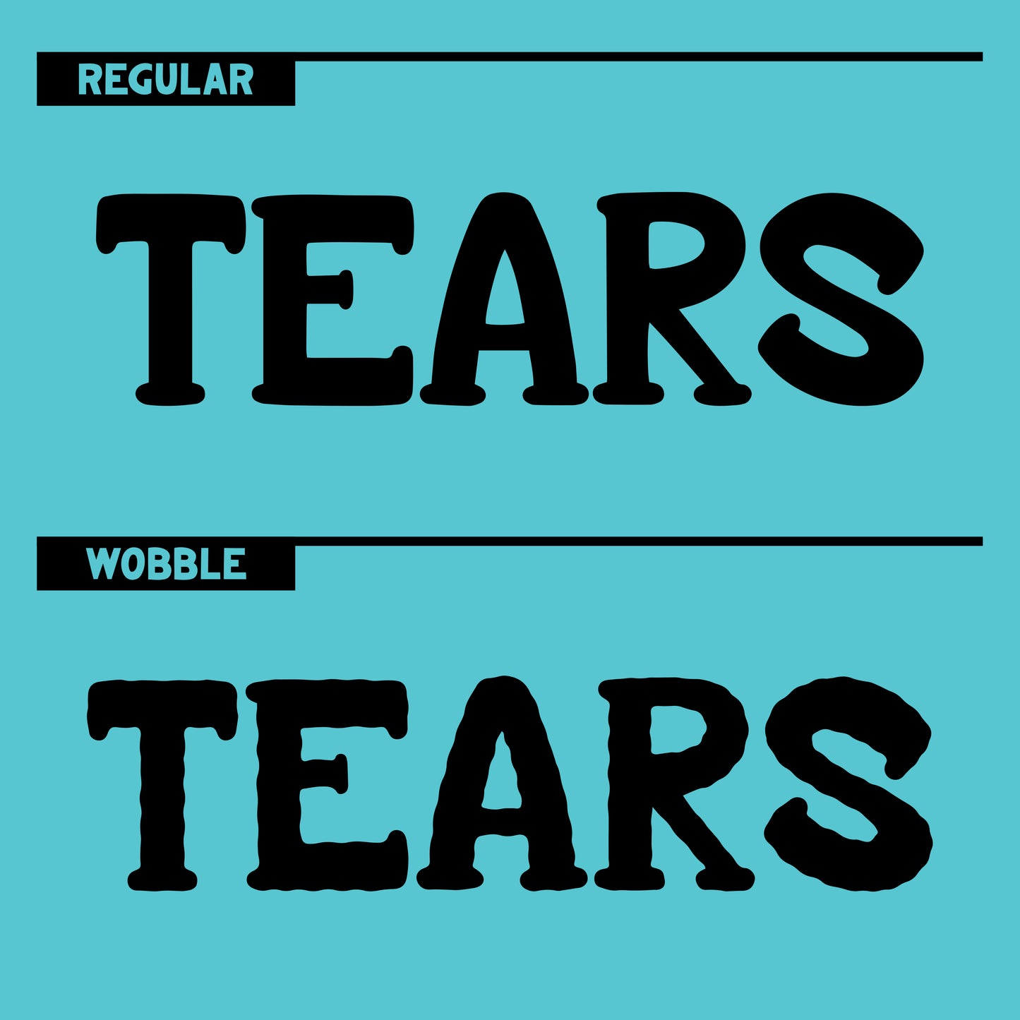 Crocodile Tears Font