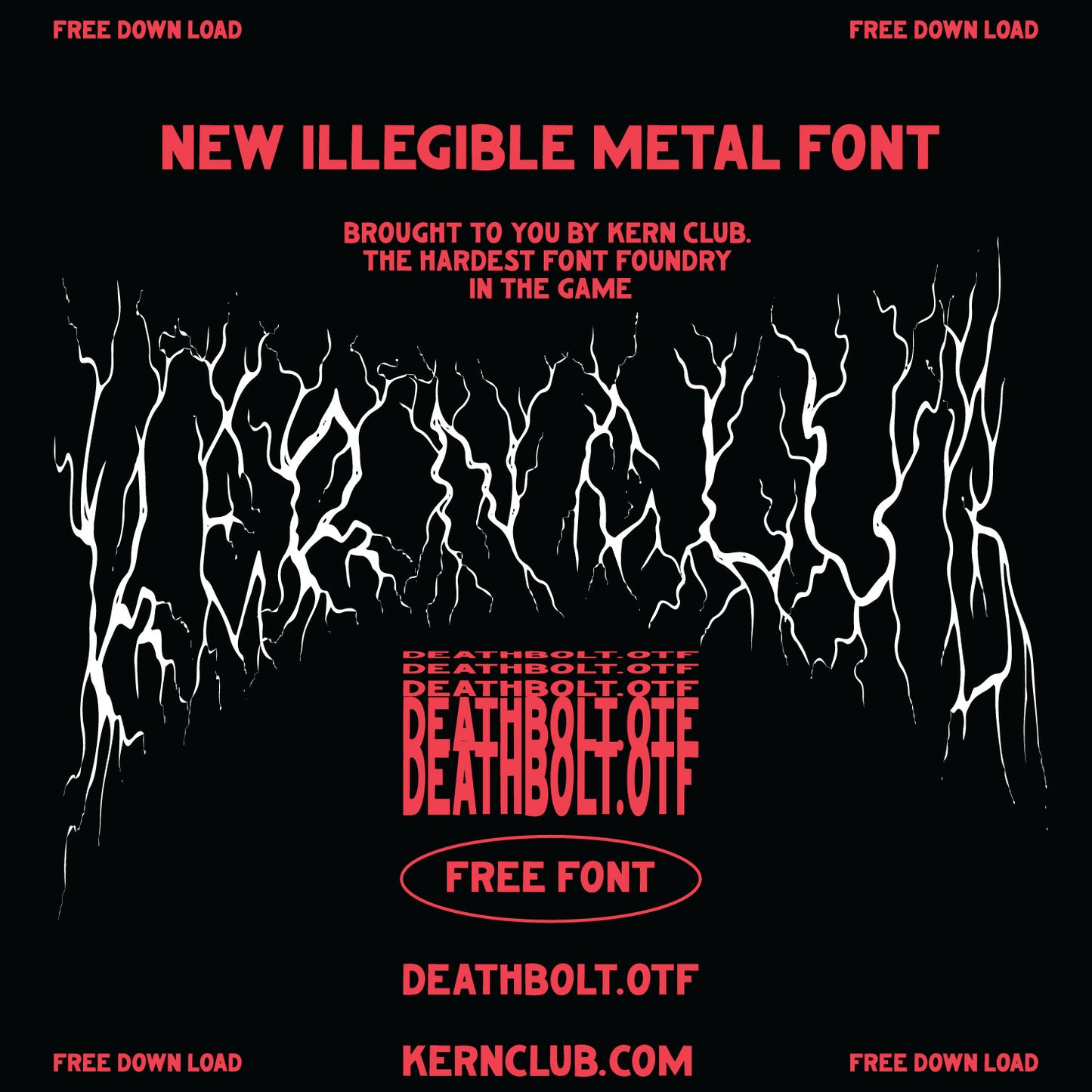 Death Bolt Font