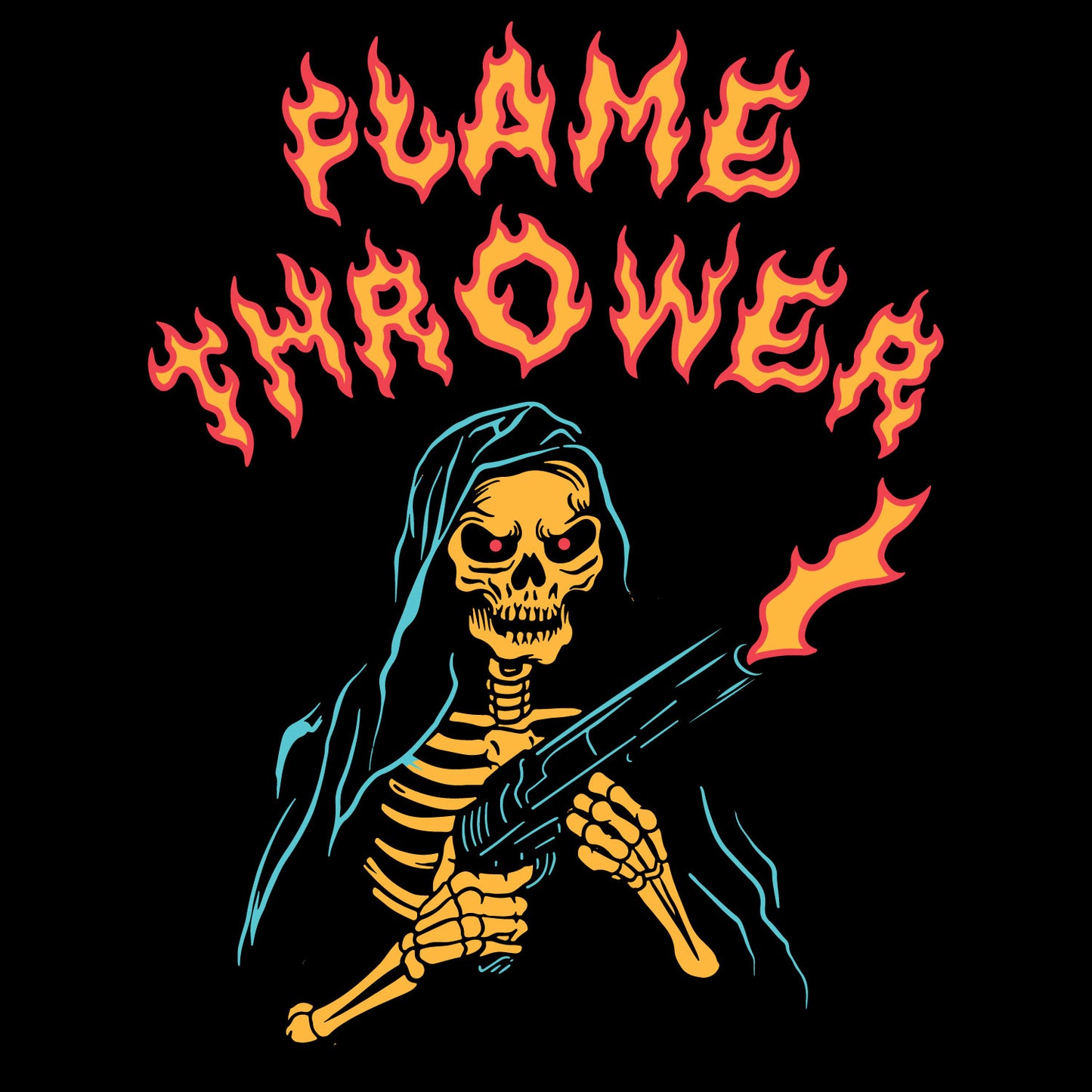 Flamethrower Font