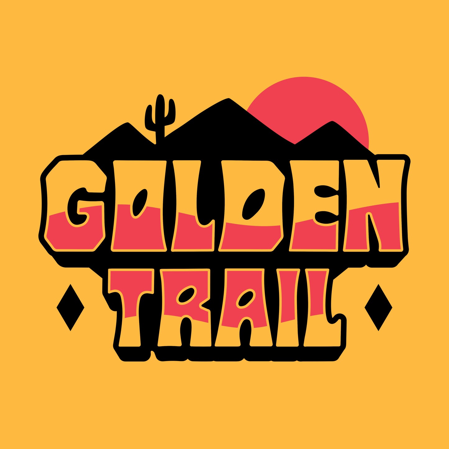 Golden Trail Font