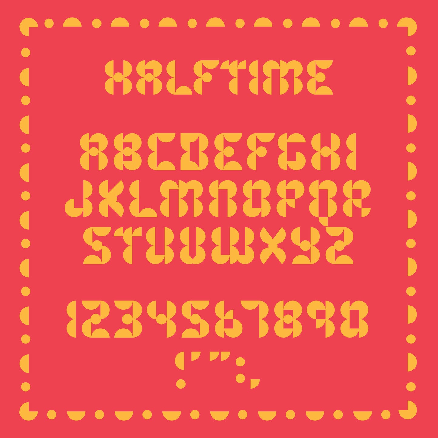 Halftime Font