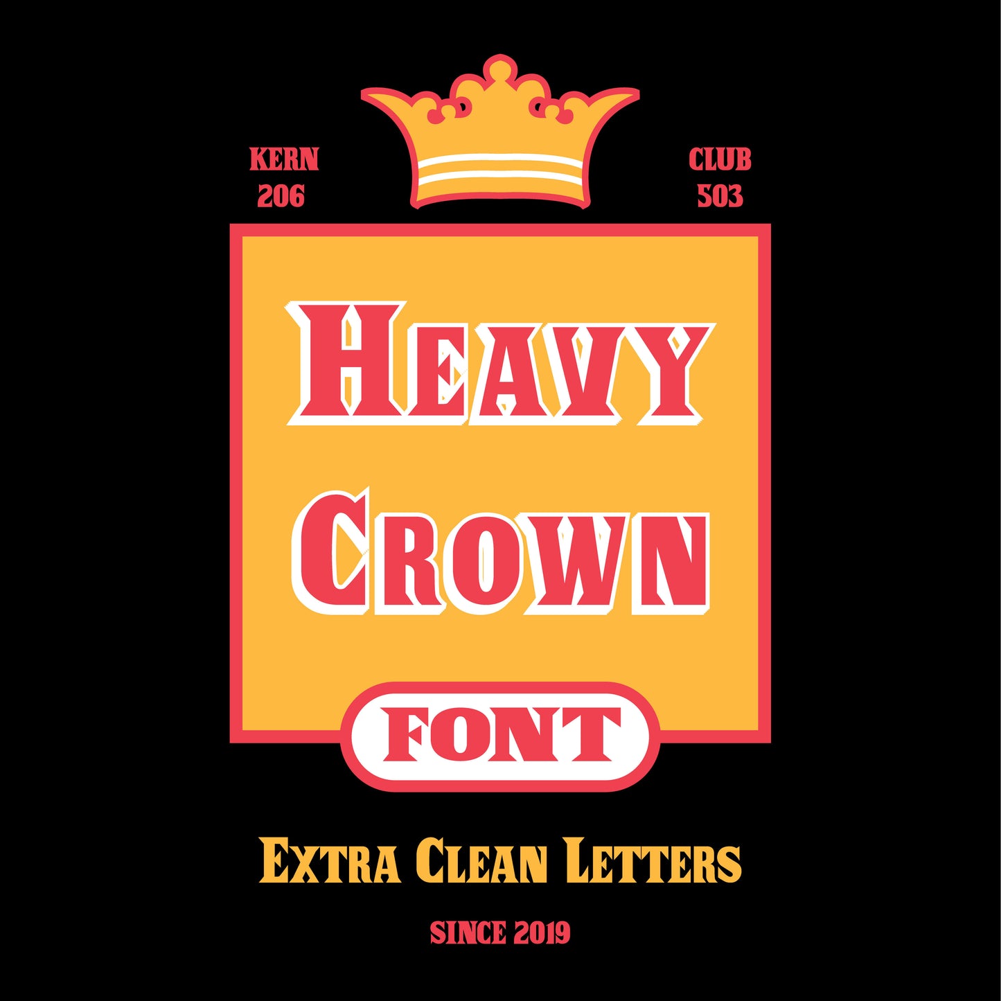 Heavy Crown Font