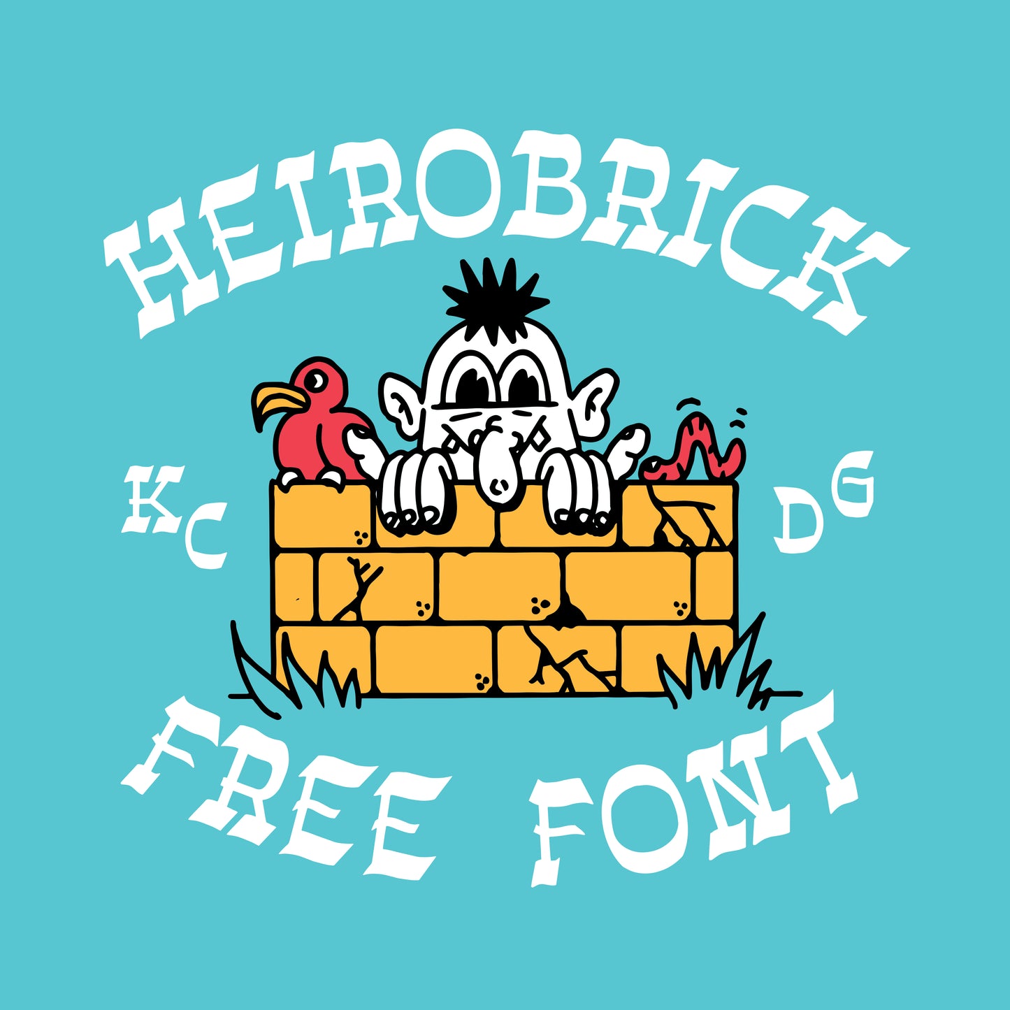 Heirobrick Font