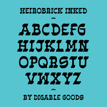 Heirobrick Font