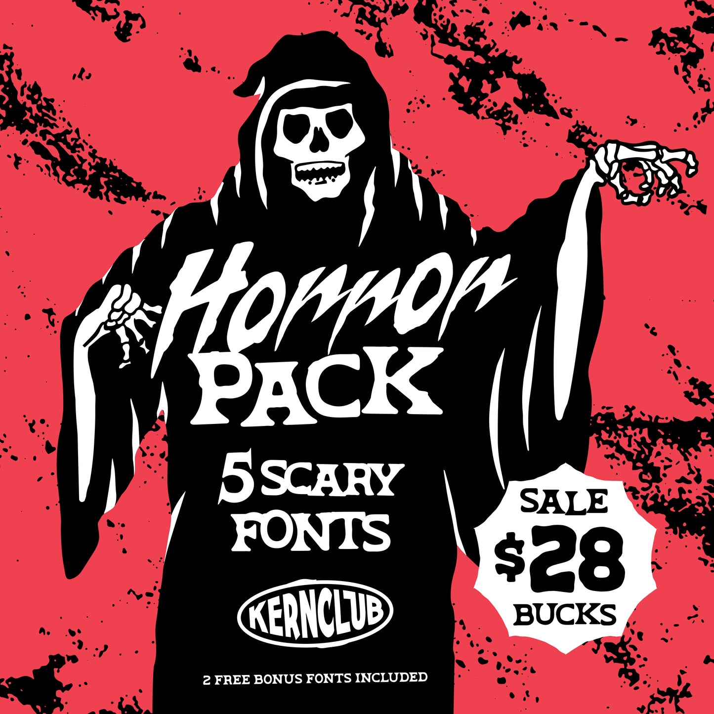 Horror Font Pack