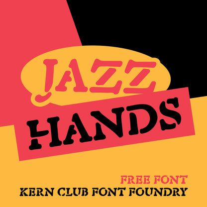 Jazz Hands Font