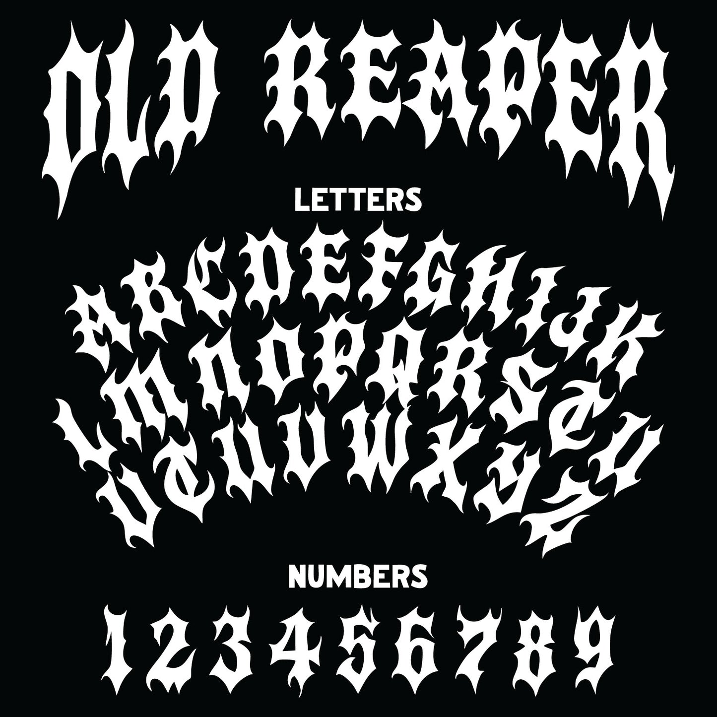 Old Reaper Font