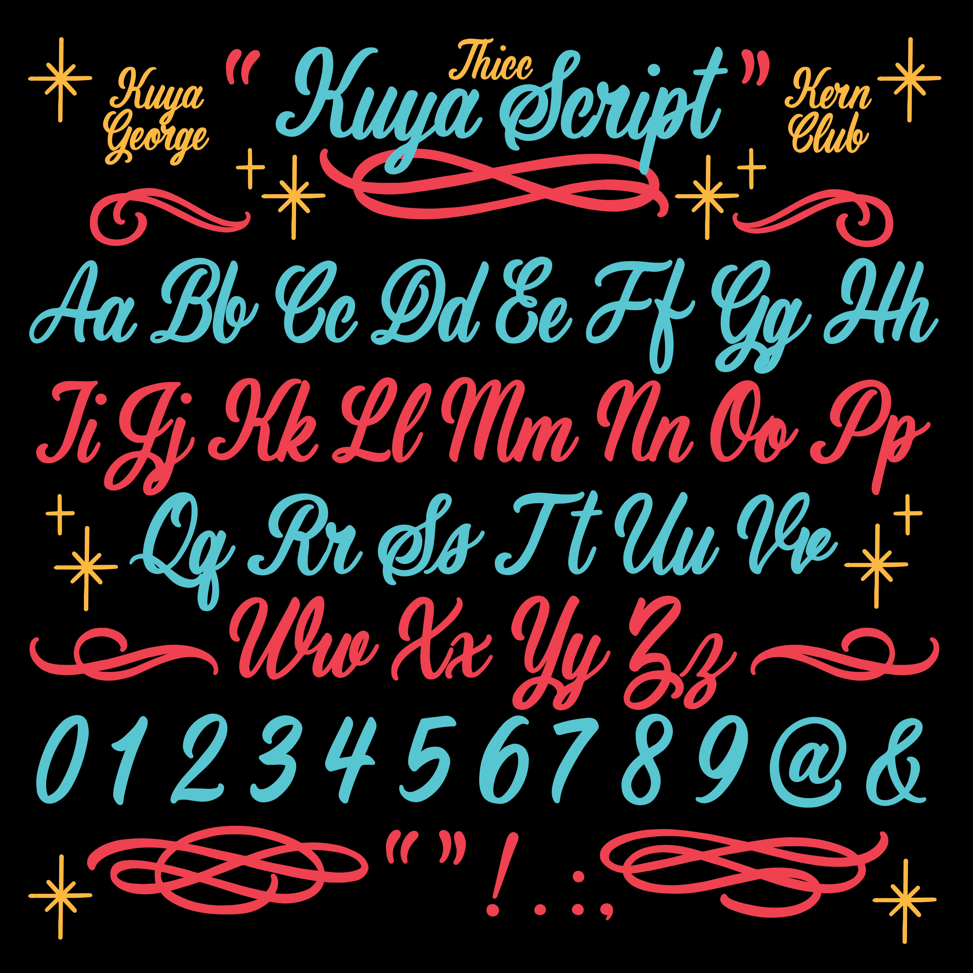 Kuya Font Kuya Script Font – Kern Club