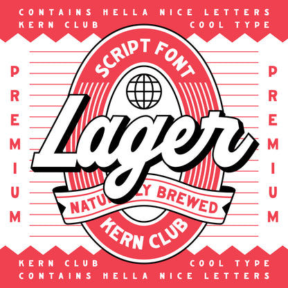 Lager Script Font