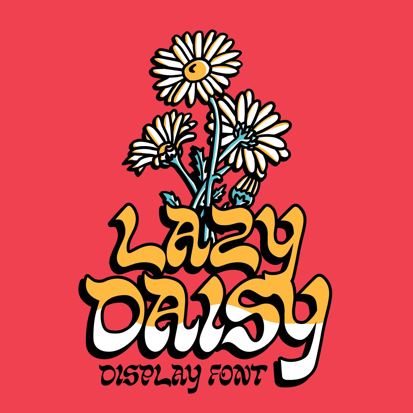 Lazy Daisy Font