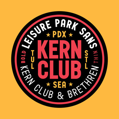 Leisure Park Font