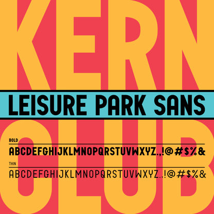 Leisure Park Font