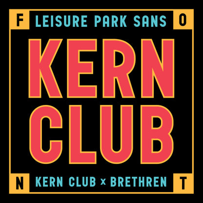 Leisure Park Font