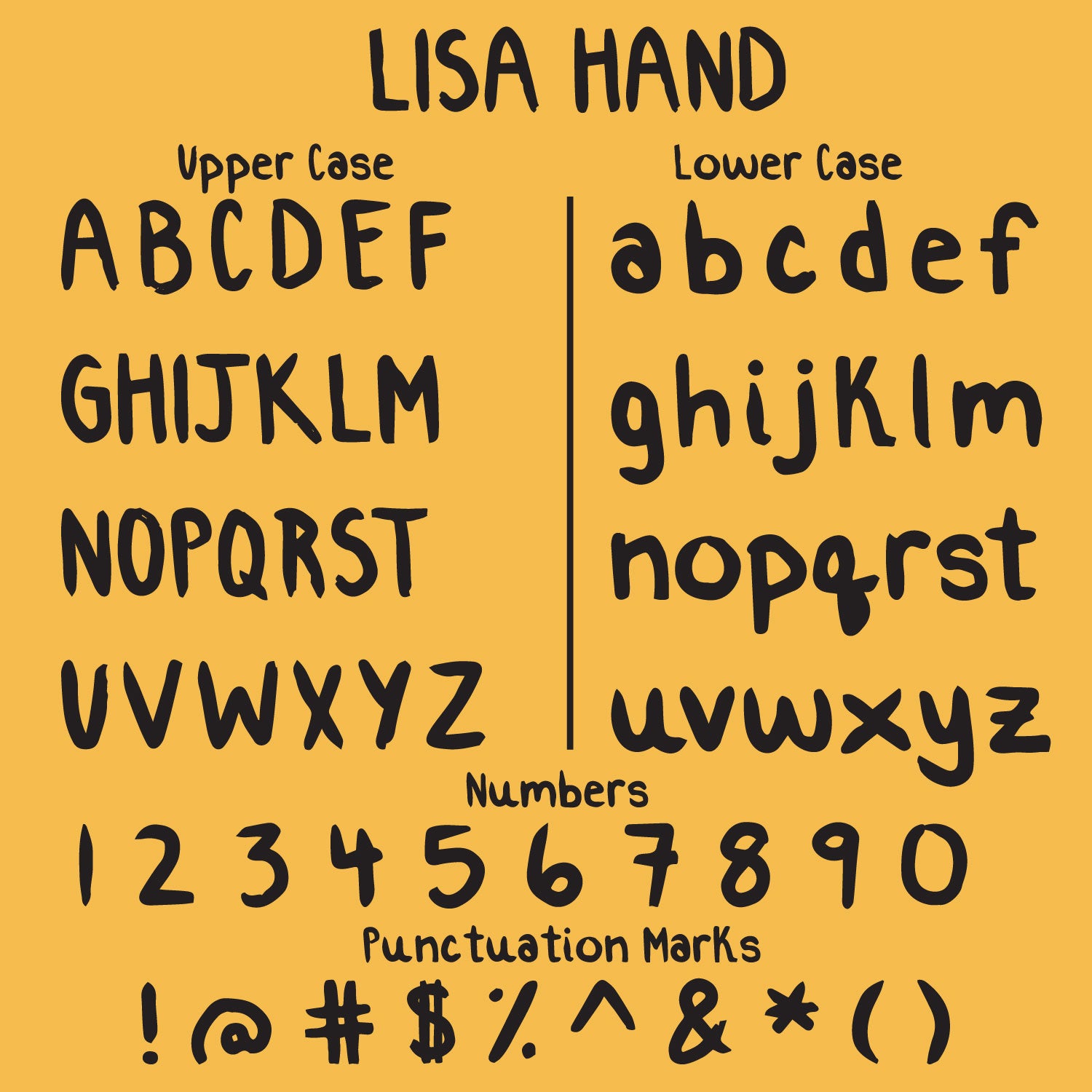 Lisa Hand Font – Kern Club