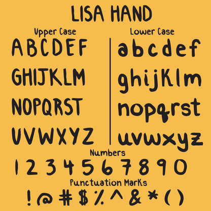 Lisa Hand Font