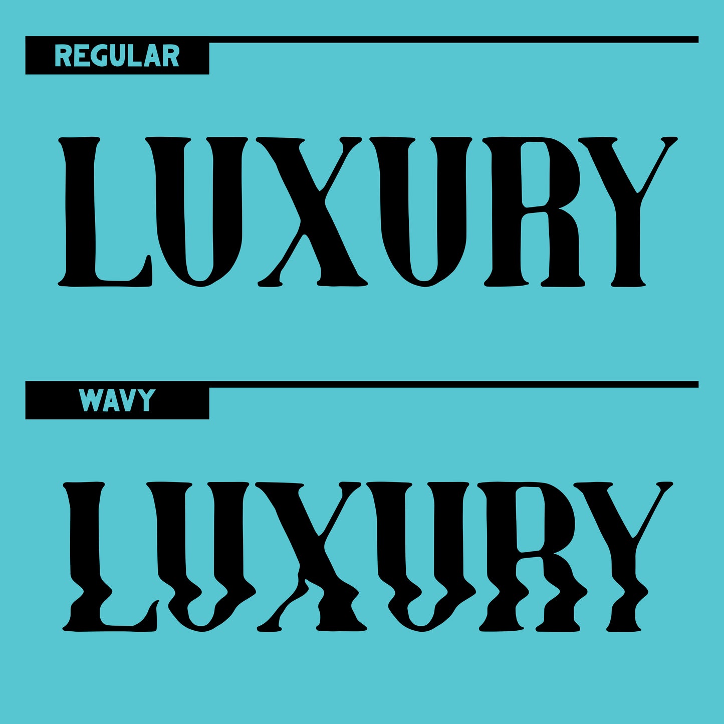 Luxury Label Font