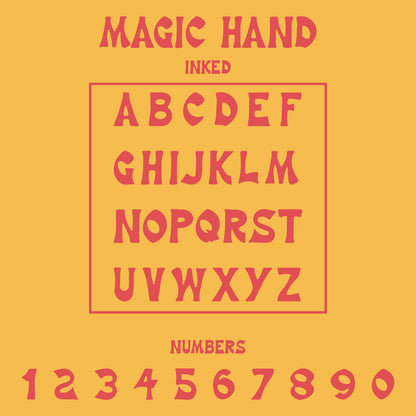 Magic Hand Font